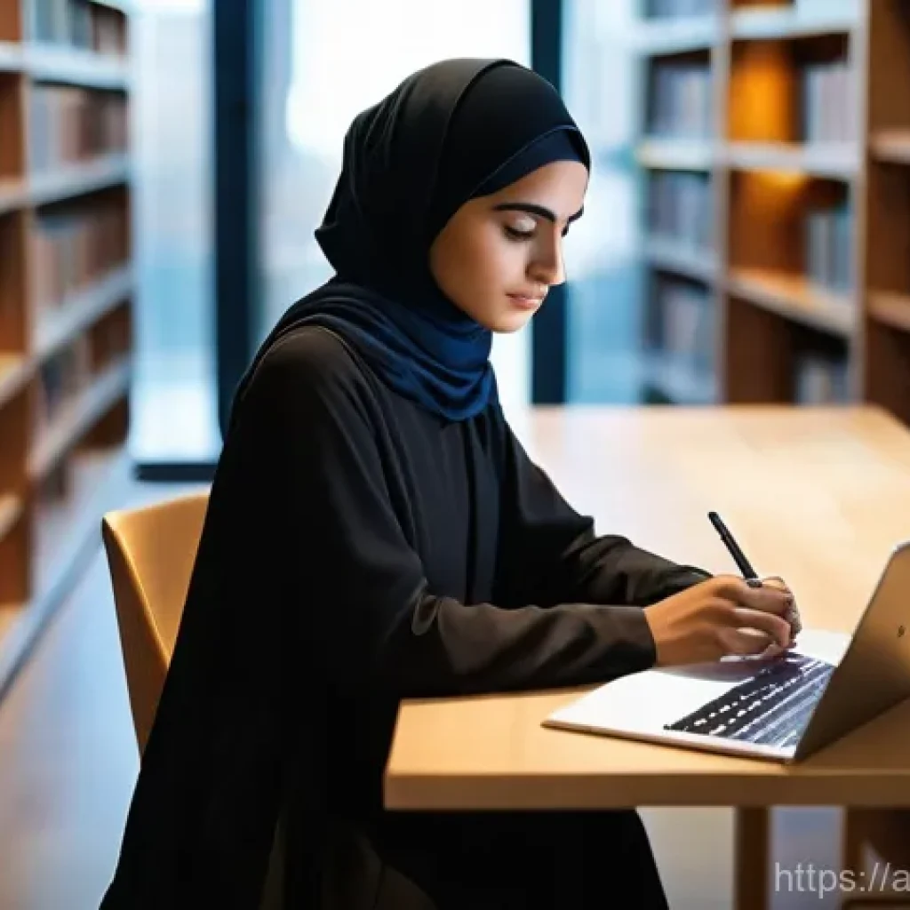 내러티브 패턴 연구를 위한 자료 및 참고 문헌 - **Prompt 1: "The Storyteller's Muse"**
A thoughtful young Arab woman, elegantly dressed in conte...