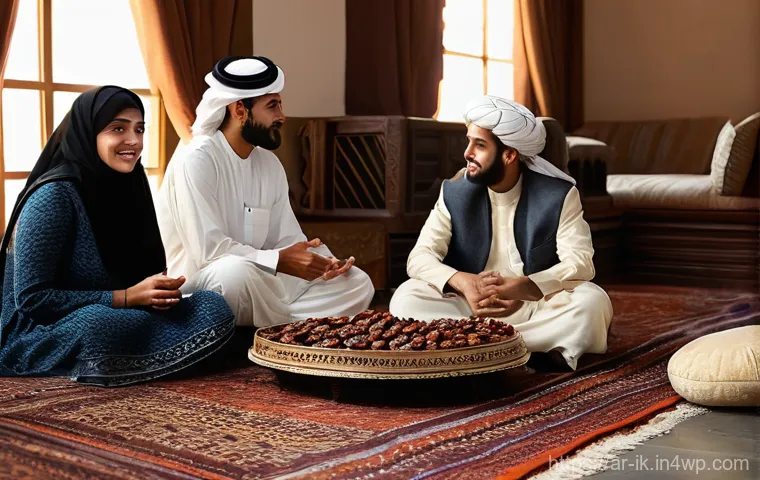 내러티브 패턴을 활용한 스토리텔링 기법 - **Enchanting Discovery in an Ancient Library:** A young person, dressed in modest, contemporary Arab...